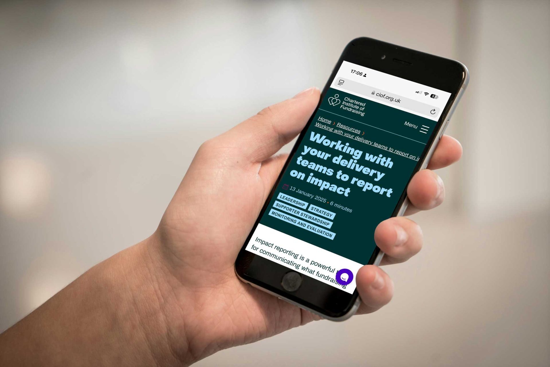 CIOF Working with your delivery teams