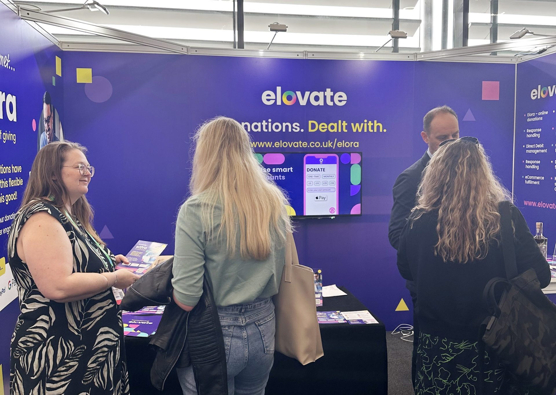 CIOF meeting clients